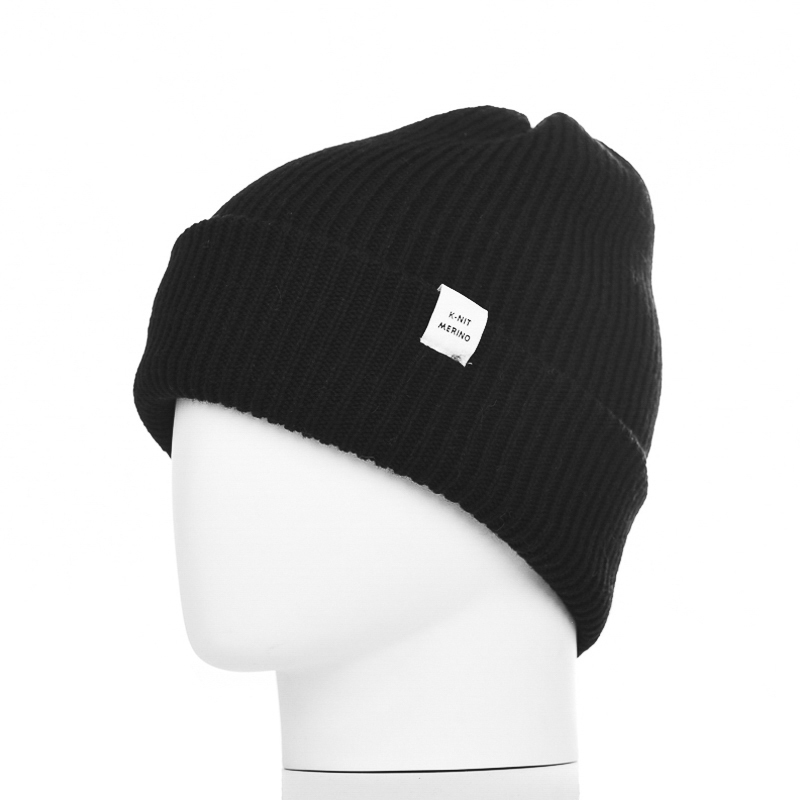 英国k-nit美利奴羊毛帽简约休闲帽Bowen Turn Up系列