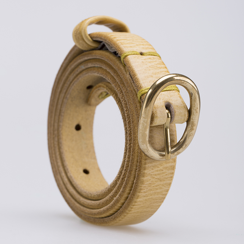 意大利进口最贵的皮带-Martinica窄版椭圆形皮带扣皮带