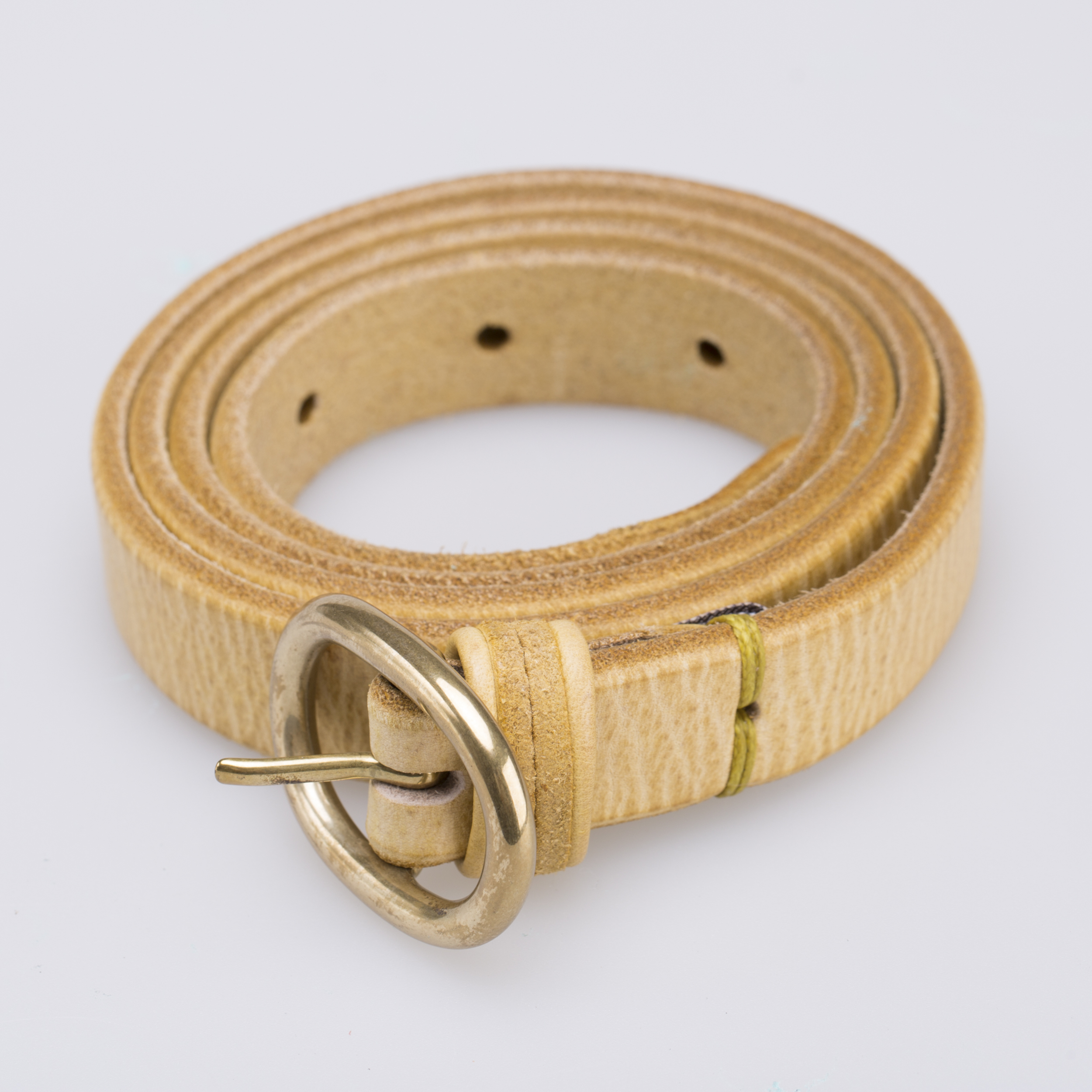 意大利进口最贵的皮带-Martinica窄版椭圆形皮带扣皮带