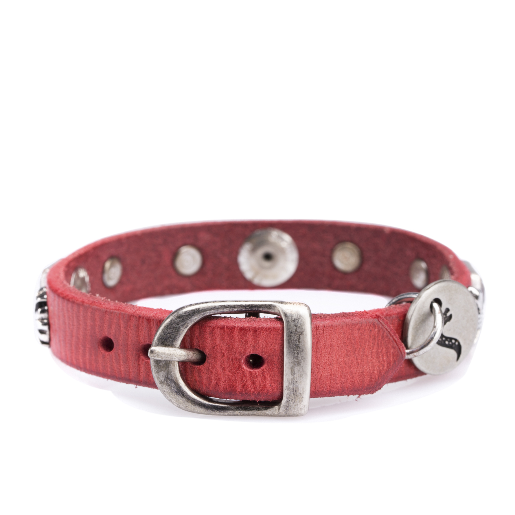 意大利进口皮手环-Martinica哥特式风手环