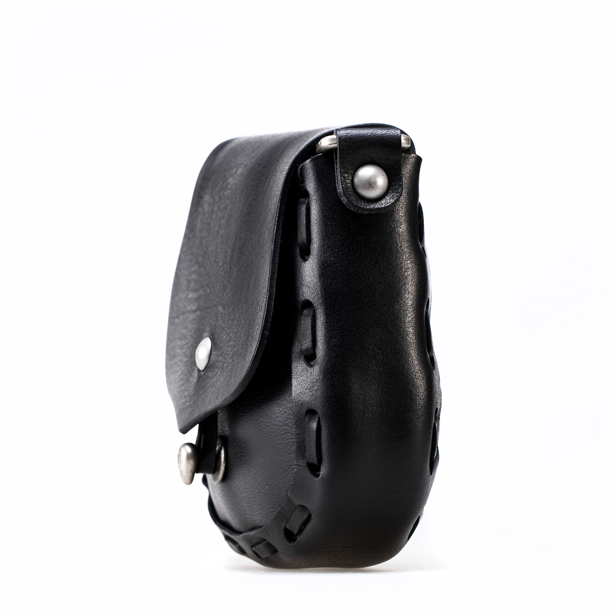 意大利进口马鞍包-Martinica单色头层牛皮马鞍包