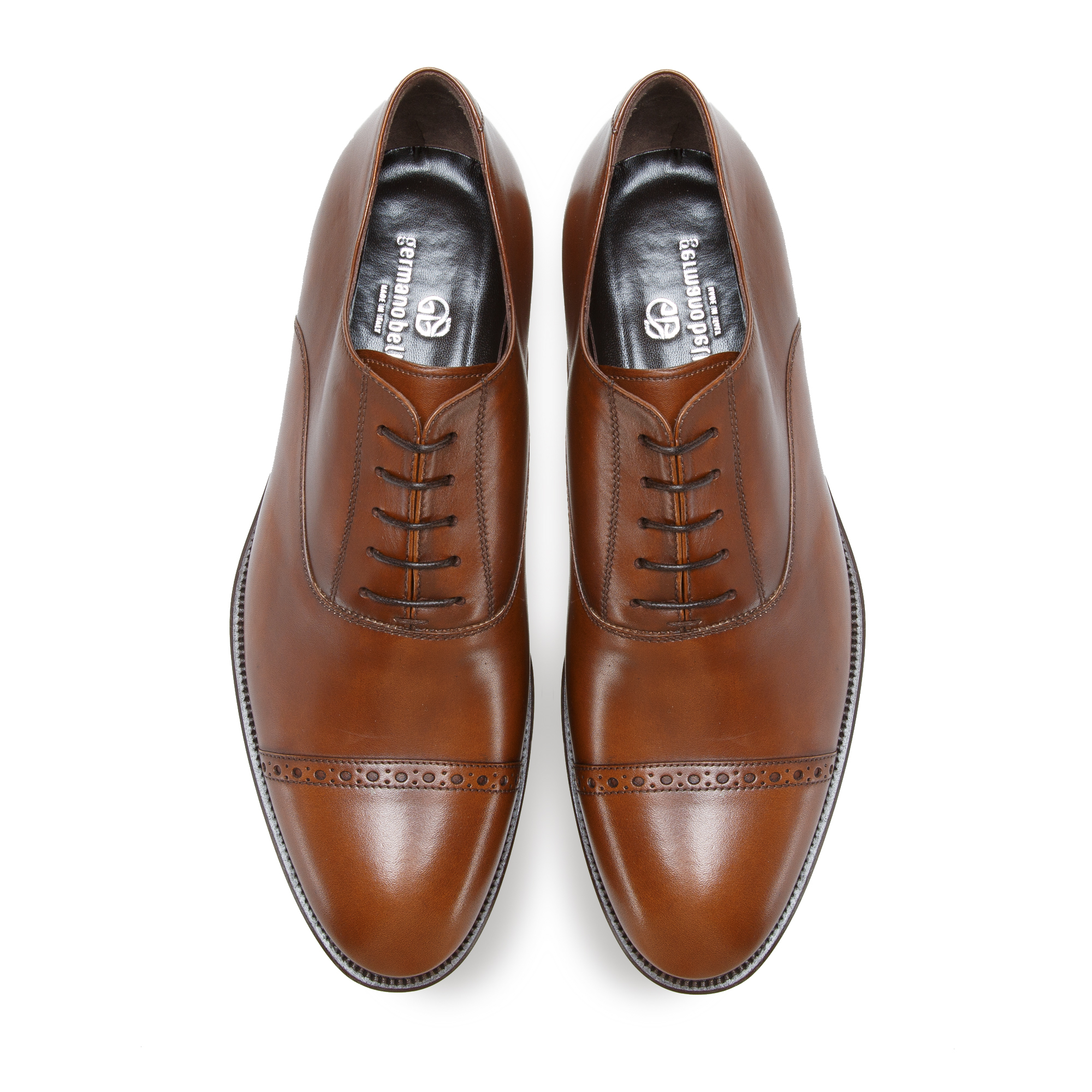 意大利进口男款牛皮皮鞋-Bellesi 系带尖头包皮牛皮鞋