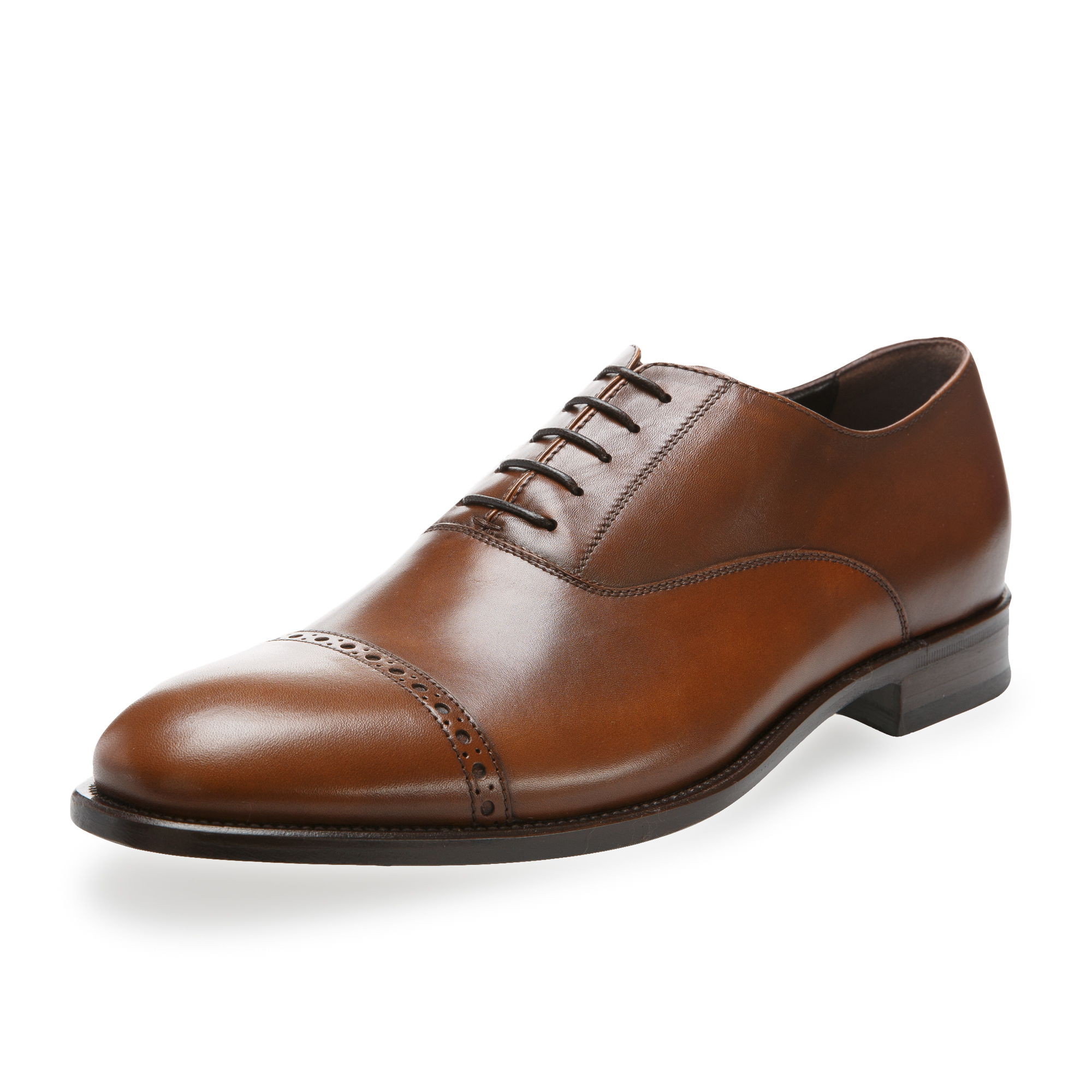 意大利进口男款牛皮皮鞋-Bellesi 系带尖头包皮牛皮鞋