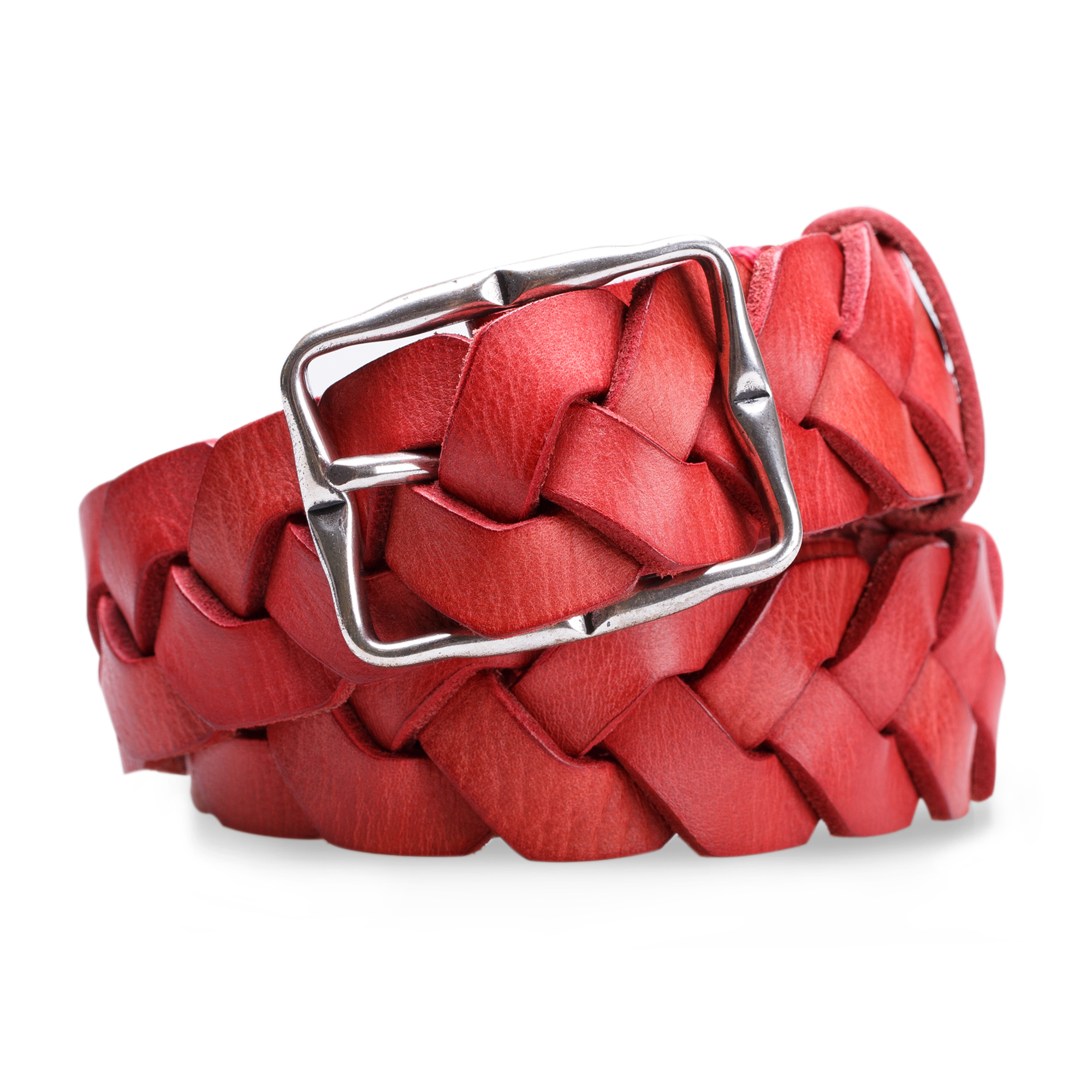 意大利进口男人的皮带-Martinica编织皮带