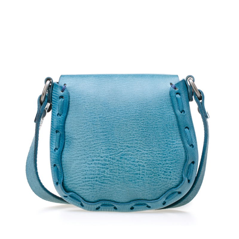 意大利进口小牛皮马鞍包-Martinica单色头层牛皮马鞍包