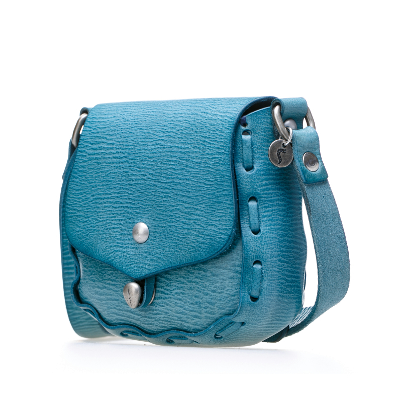 意大利进口小牛皮马鞍包-Martinica单色头层牛皮马鞍包