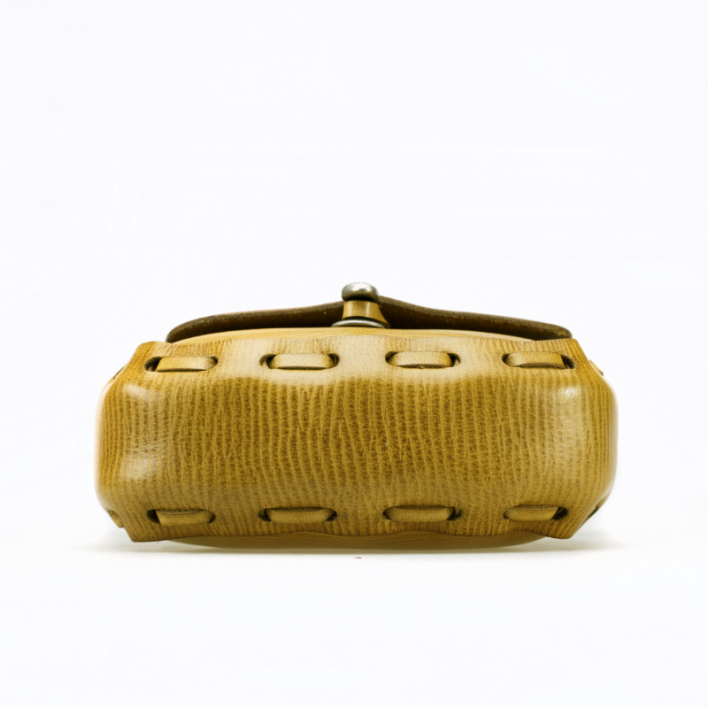 意大利进口牛皮马鞍包-Martinica单色头层牛皮马鞍包