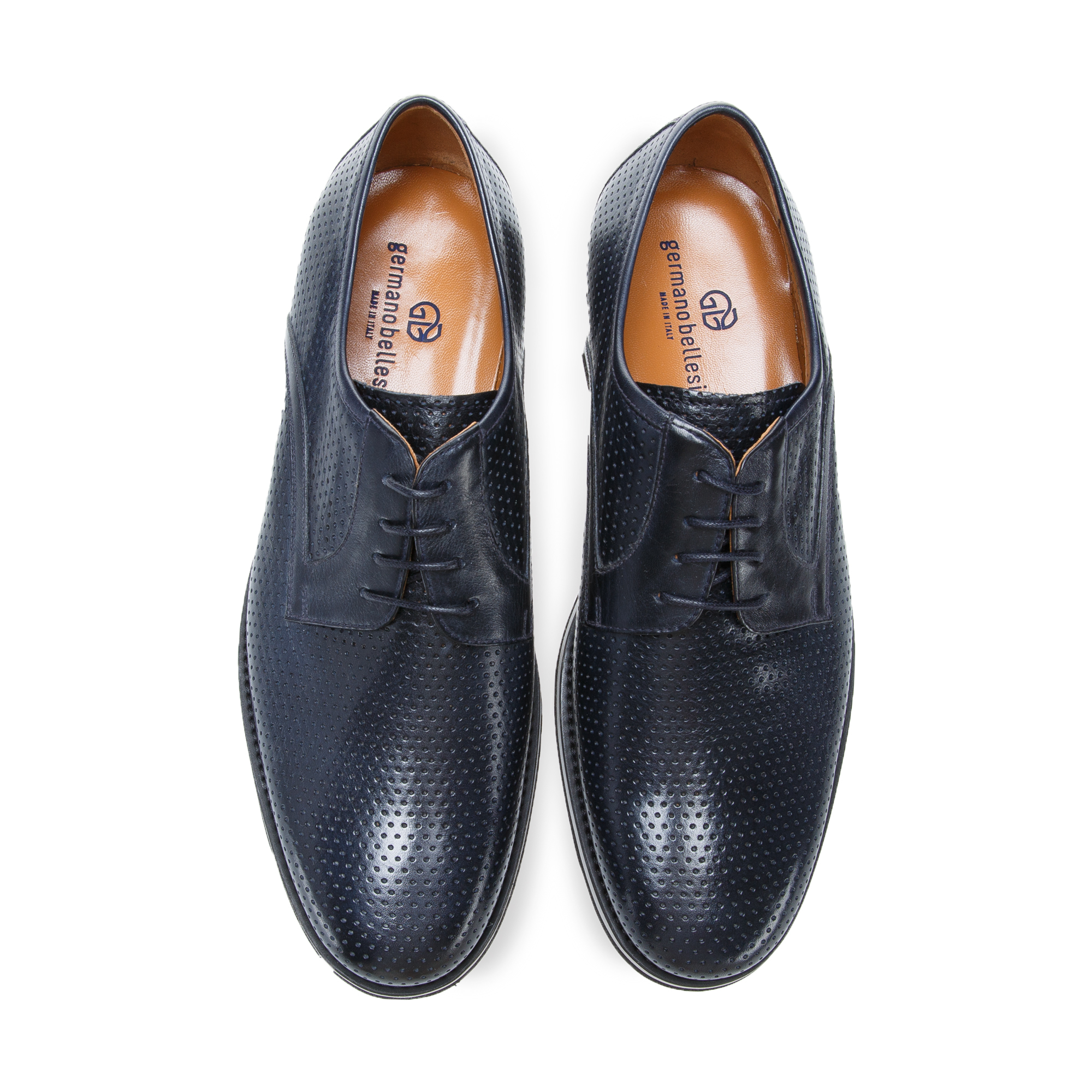 意大利进口名牌休闲鞋-Bellesi 镂空细带男鞋