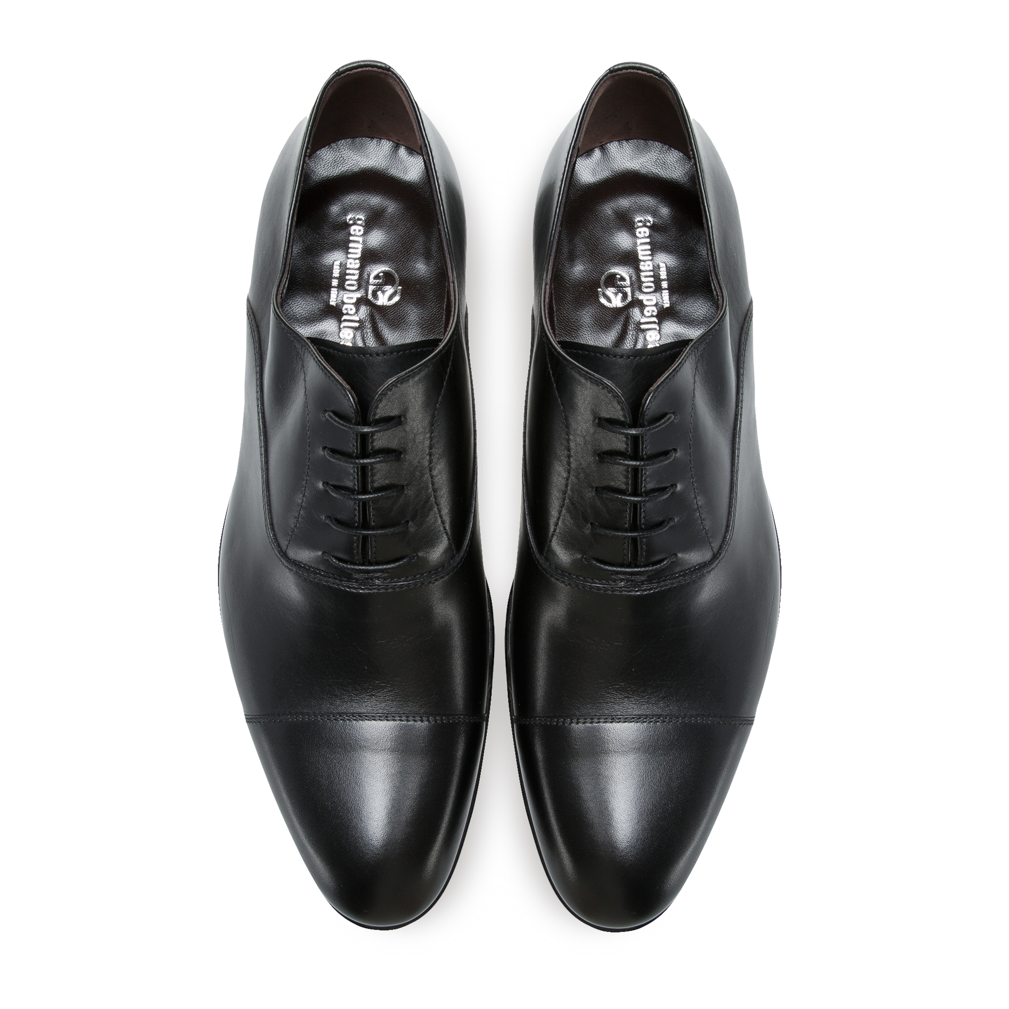 意大利进口春秋牛皮鞋-Bellesi 系带浅口尖头包皮牛皮鞋