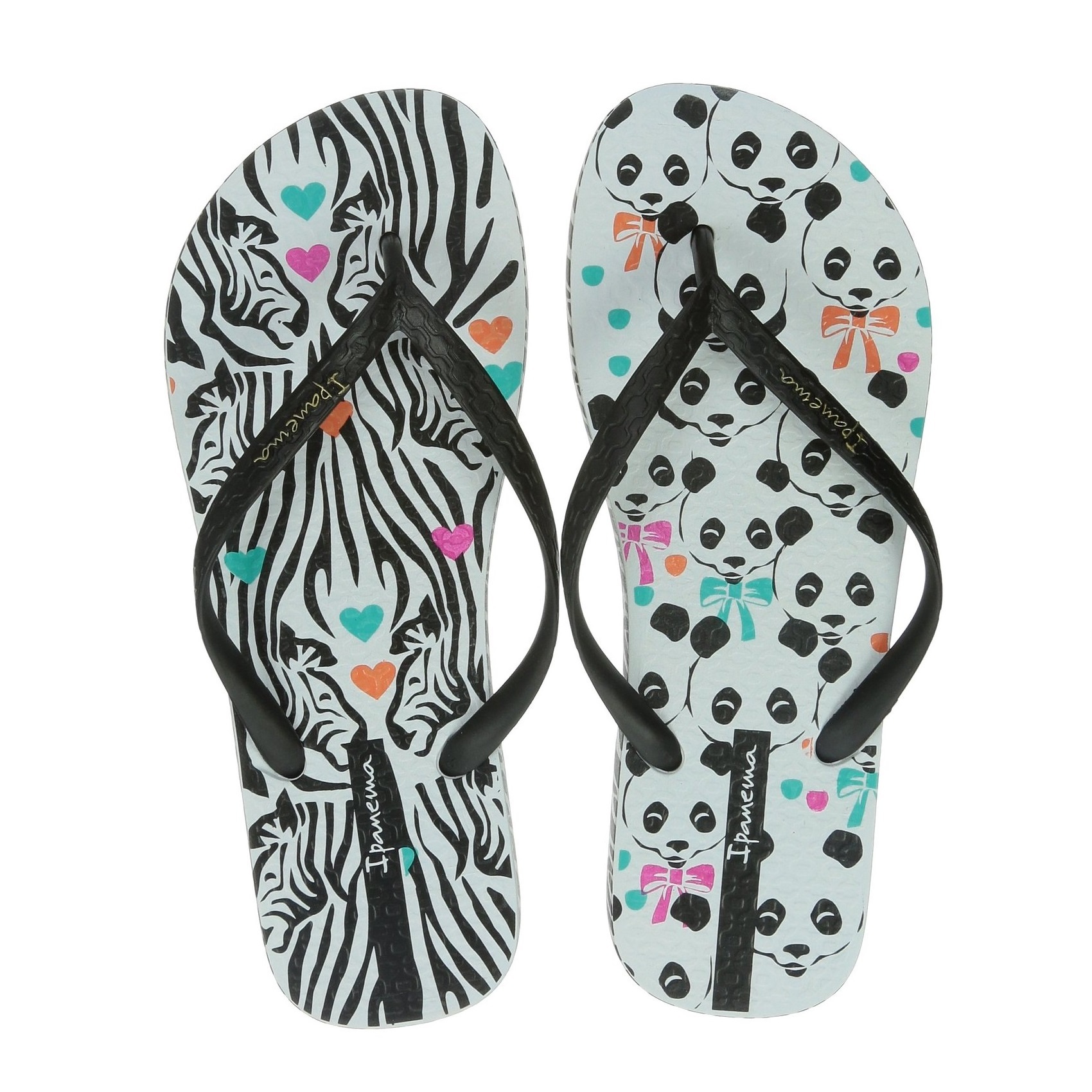 巴西进口钩拖鞋花样-IPANEMA女式3D别样系列人字拖拖鞋 - 钩拖鞋花样