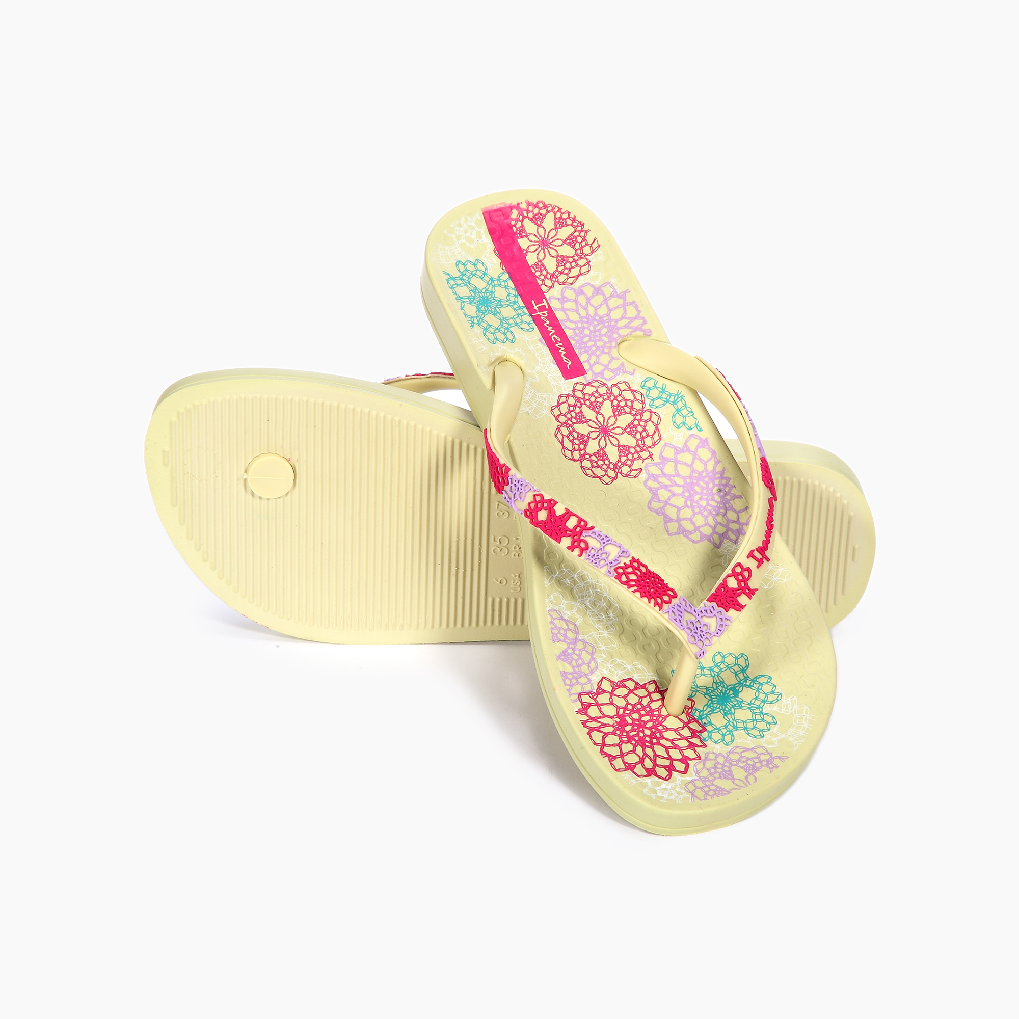 巴西进口手工毛线拖鞋-IPANEMA女式白日梦系列人字拖拖鞋