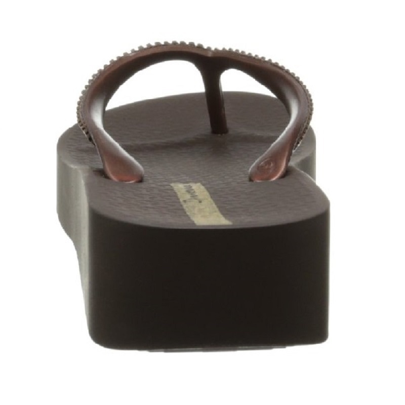 巴西进口坡跟人字拖拖鞋-IPANEMA女式稻谷坡跟款人字拖拖鞋