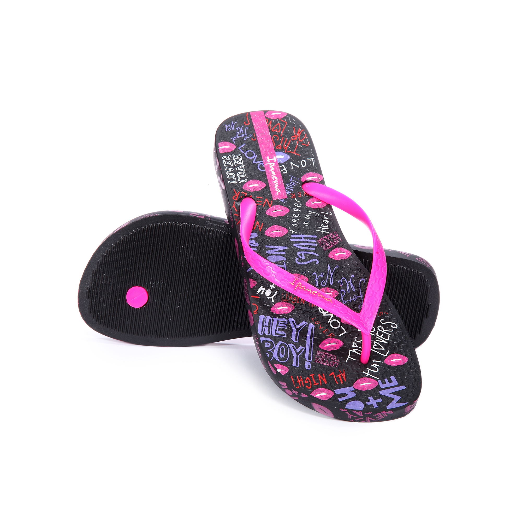 巴西进口木地板拖鞋-IPANEMA女式3D别样系列人字拖拖鞋