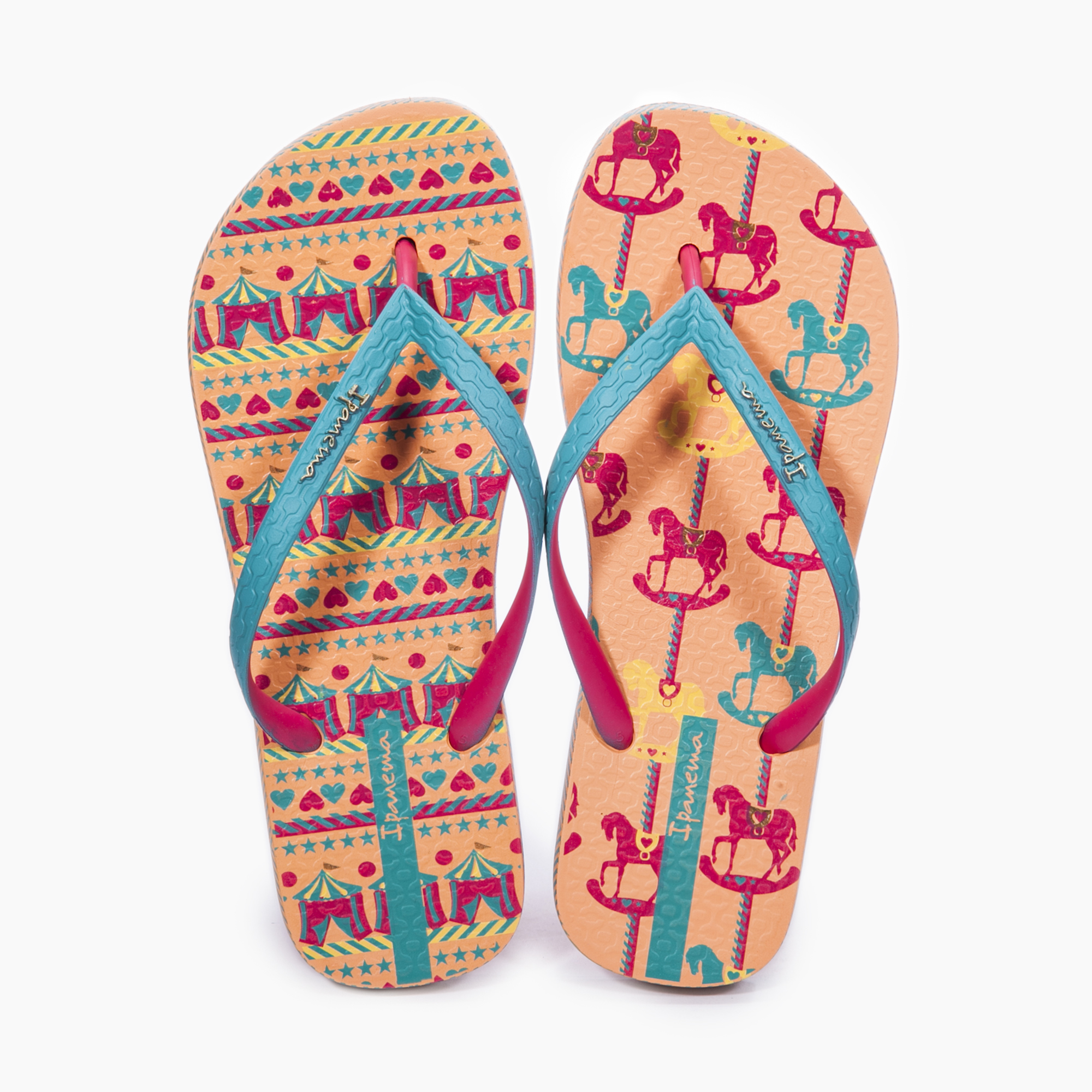 巴西进口夏季拖鞋-IPANEMA女式3D别样系列人字拖拖鞋 - 夏季拖鞋