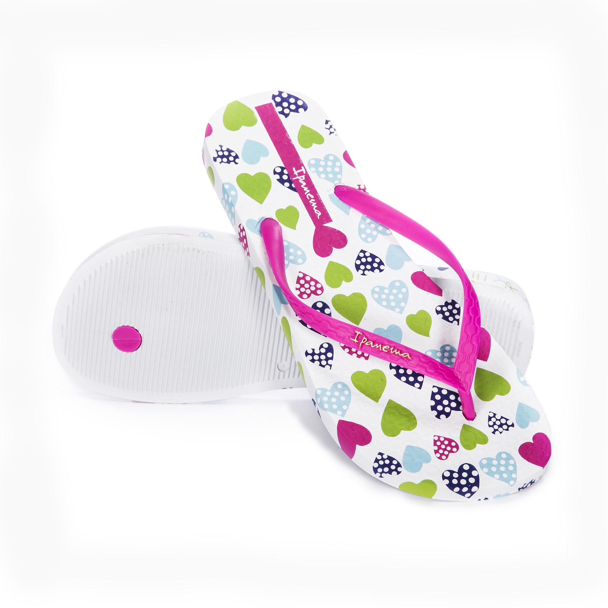 巴西进口折叠拖鞋-IPANEMA女式3D别样系列人字拖拖鞋