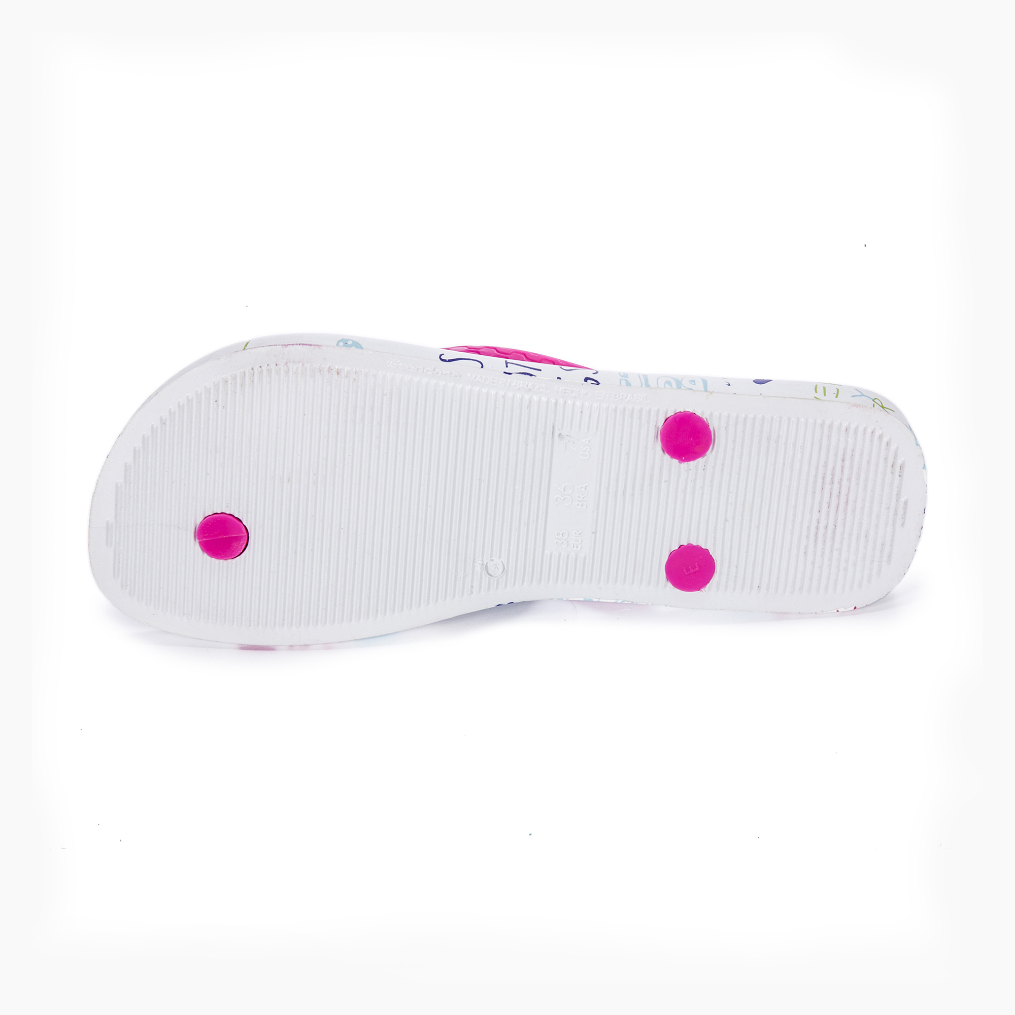 巴西进口折叠拖鞋-IPANEMA女式3D别样系列人字拖拖鞋