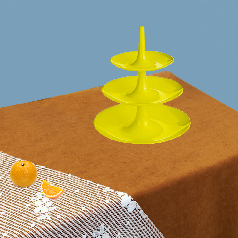 德国原产koziol三层点心盘水果盘糕点盘 德国原产koziol三层点心盘水果盘糕点盘