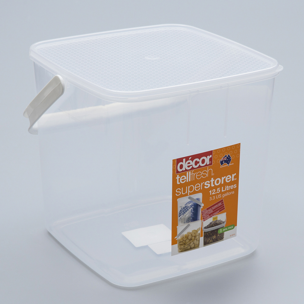 澳大利亚进口超大保鲜盒-澳洲Décor TELLFRESH系列带提手超大容纳盒12.5L 澳大利亚进口超大保鲜盒-澳洲Décor TELLFRESH系列带提手超大容纳盒12.5L