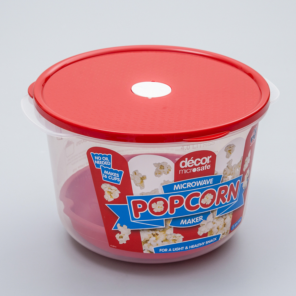 澳大利亚进口爆米花容器-澳洲Décor MICROSAFE系列爆米花容器4L 澳大利亚进口爆米花容器-澳洲Décor MICROSAFE系列爆米花容器4L