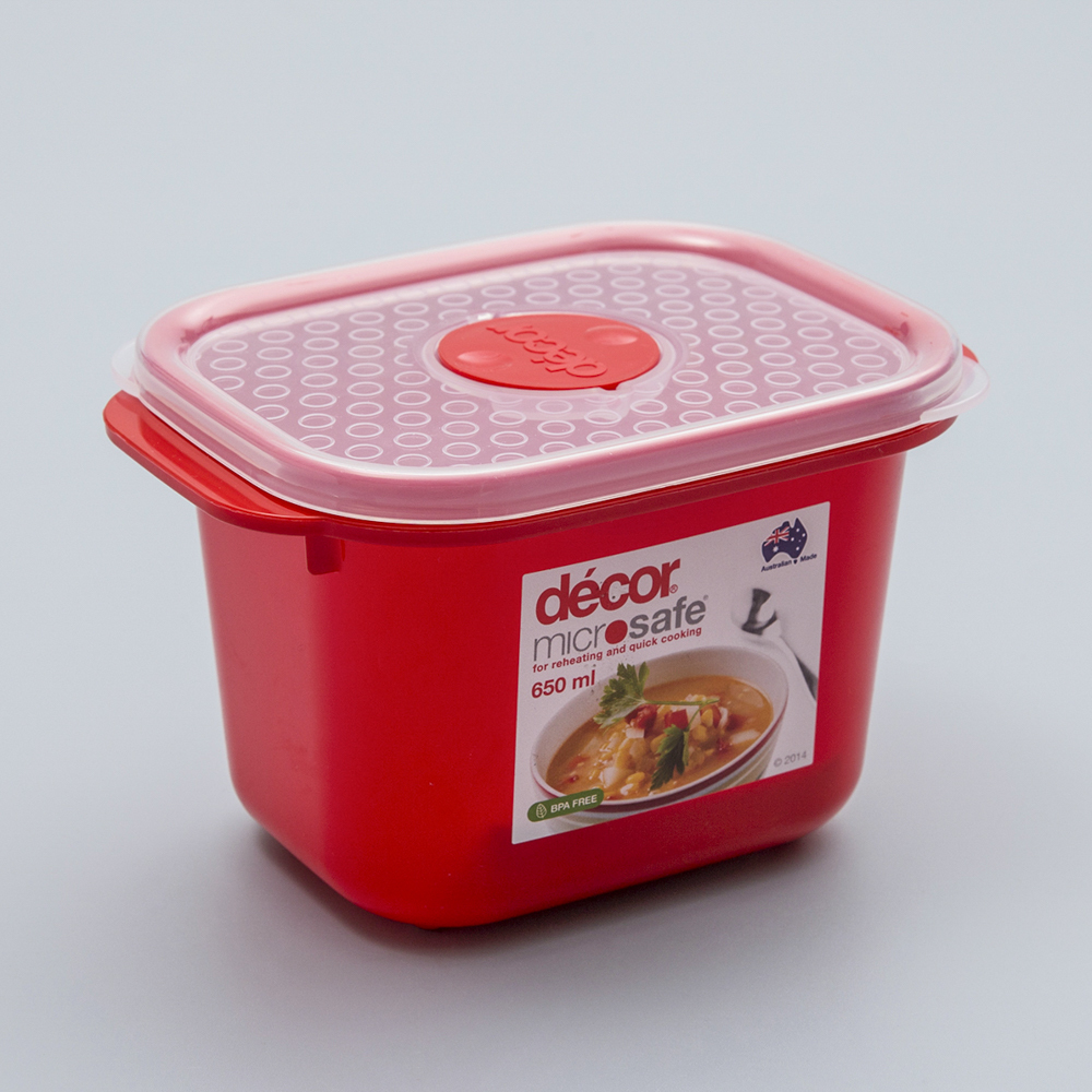 澳大利亚进口高级保鲜盒-澳洲Décor MICROSAFE系列长方形出气阀把手保鲜盒 澳大利亚进口高级保鲜盒-澳洲Décor MICROSAFE系列长方形出气阀把手保鲜盒