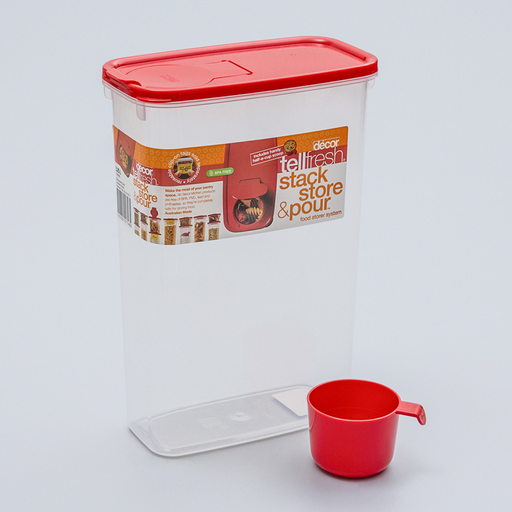 澳大利亚进口储藏保鲜盒-澳洲Décor STACK STORE & POUR系列长方形保鲜盒 澳大利亚进口储藏保鲜盒-澳洲Décor STACK STORE & POUR系列长方形保鲜盒