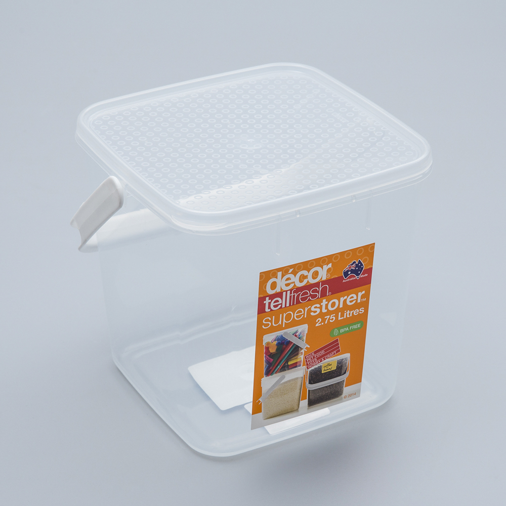 澳大利亚进口特大号保鲜盒-澳洲Décor TELLFRESH系列带提手超大容纳盒2.75L 澳大利亚进口特大号保鲜盒-澳洲Décor TELLFRESH系列带提手超大容纳盒2.75L
