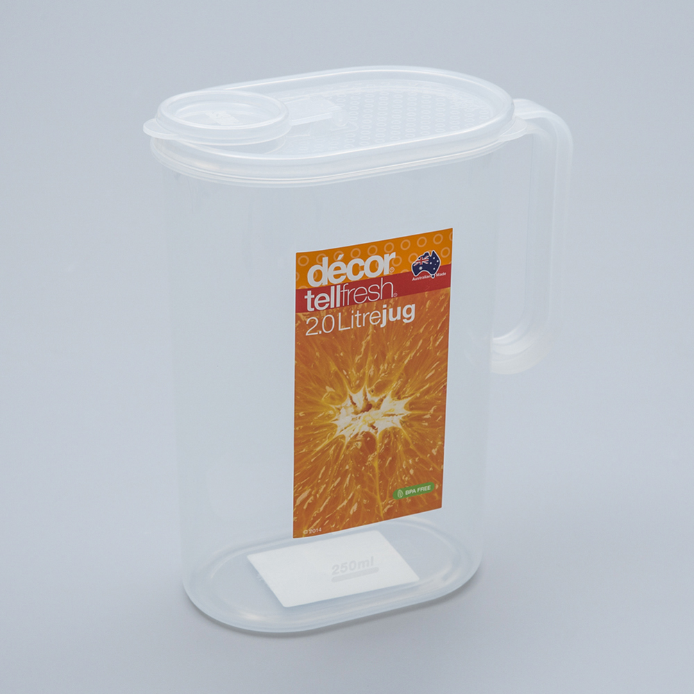 澳大利亚进口pp水壶-澳洲Décor TELLFRESH系列水壶升级版2L 澳大利亚进口pp水壶-澳洲Décor TELLFRESH系列水壶升级版2L