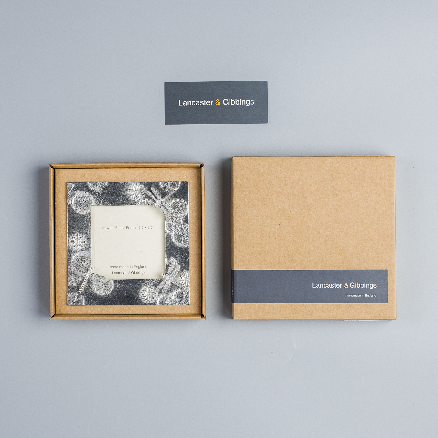 英国进口diy相框-Lancaster and Gibbings百合池锡制相框