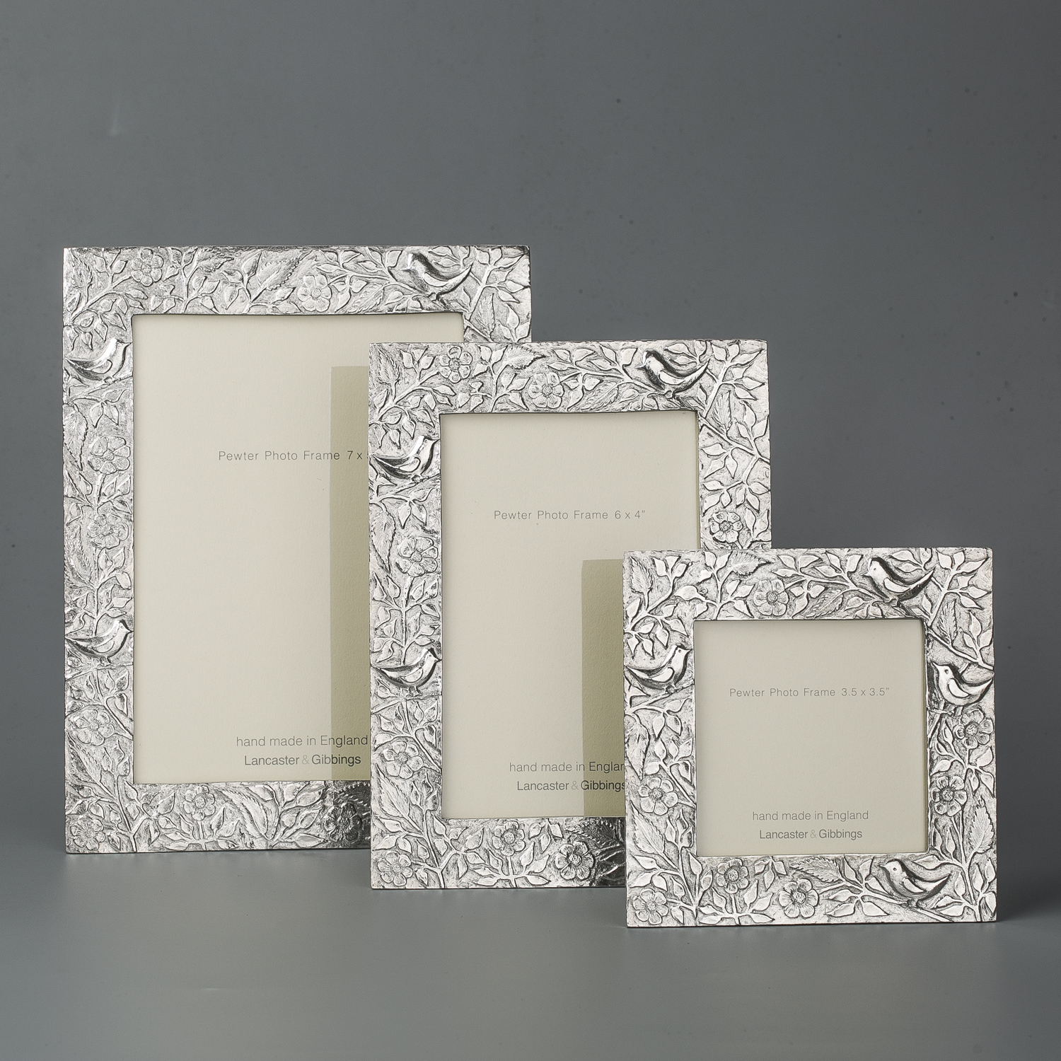 英国进口相框-Lancaster and Gibbings飞鸟锡制相框