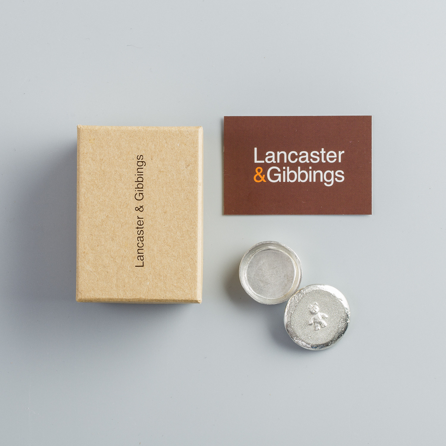 英国进口锡质宝宝盒-Lancaster and Gibbings“小熊”锡质宝宝盒