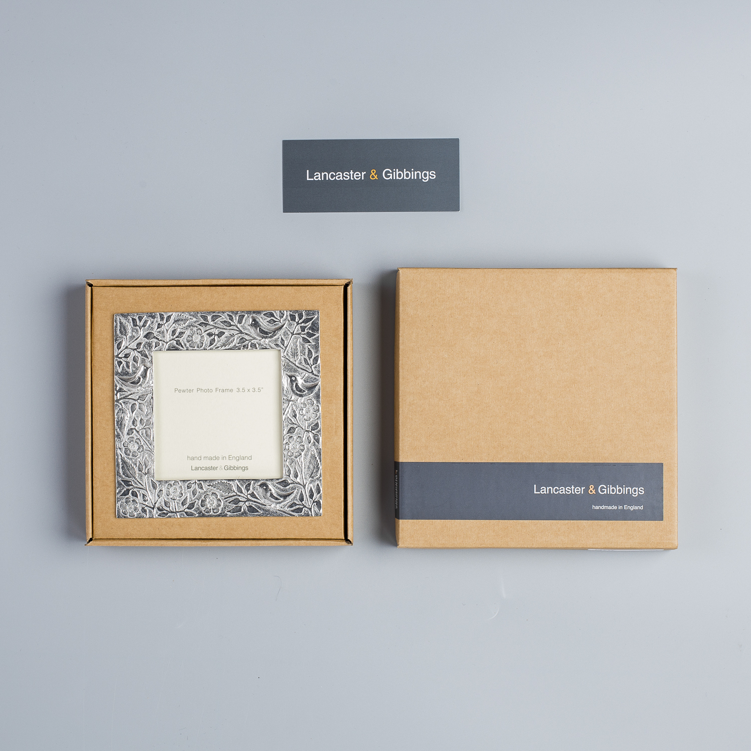 英国进口相框-Lancaster and Gibbings飞鸟锡制相框