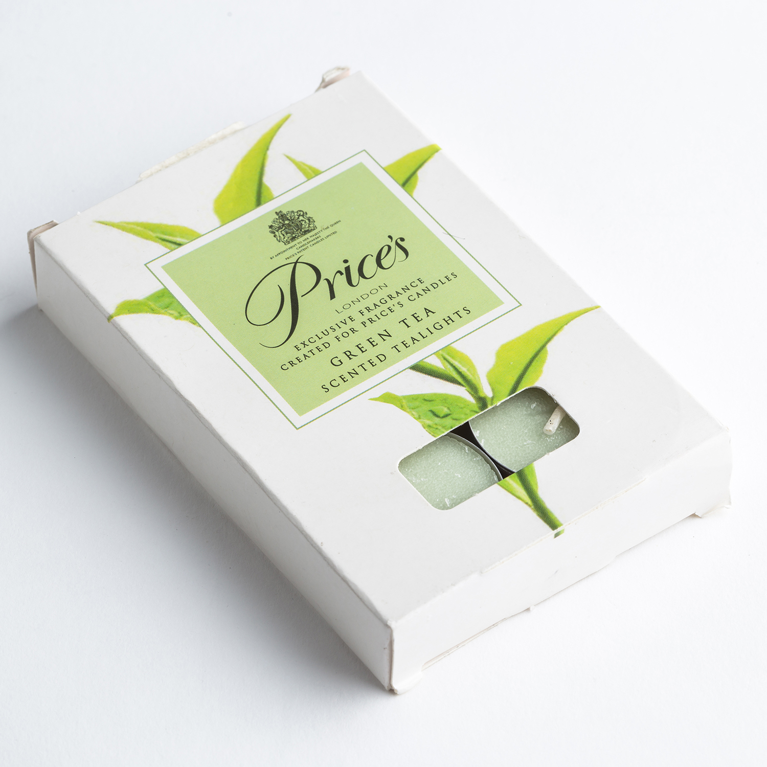 英国进口茶灯蜡烛-PRICE'S绿茶味茶灯蜡烛6个装