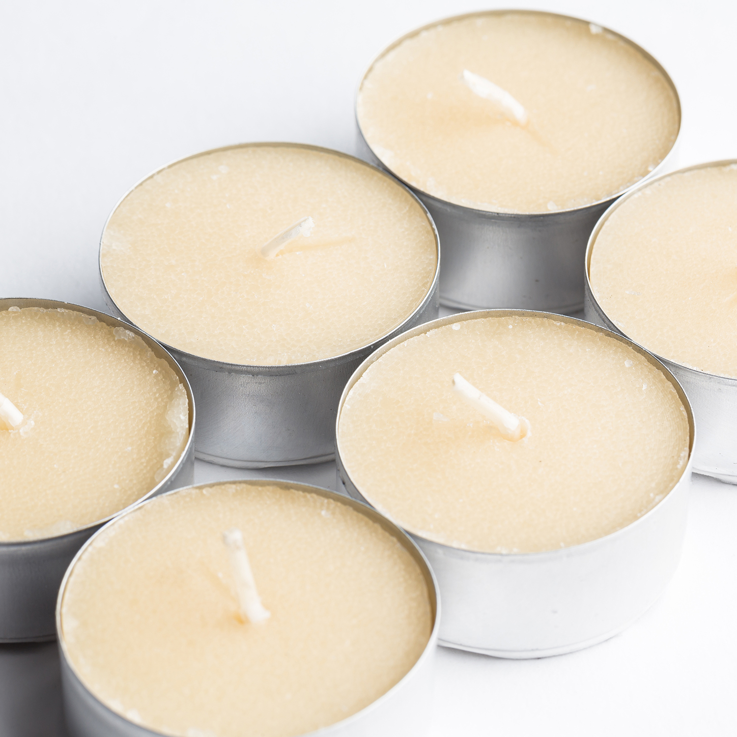 英国进口茶蜡蜡烛-PRICE'S甜美的香草味茶灯蜡烛奶白色6个装