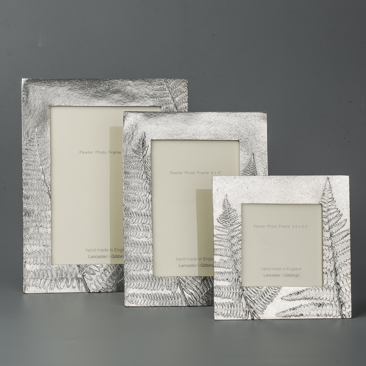 英国进口墙面相框-Lancaster and Gibbings蕨锡制相框