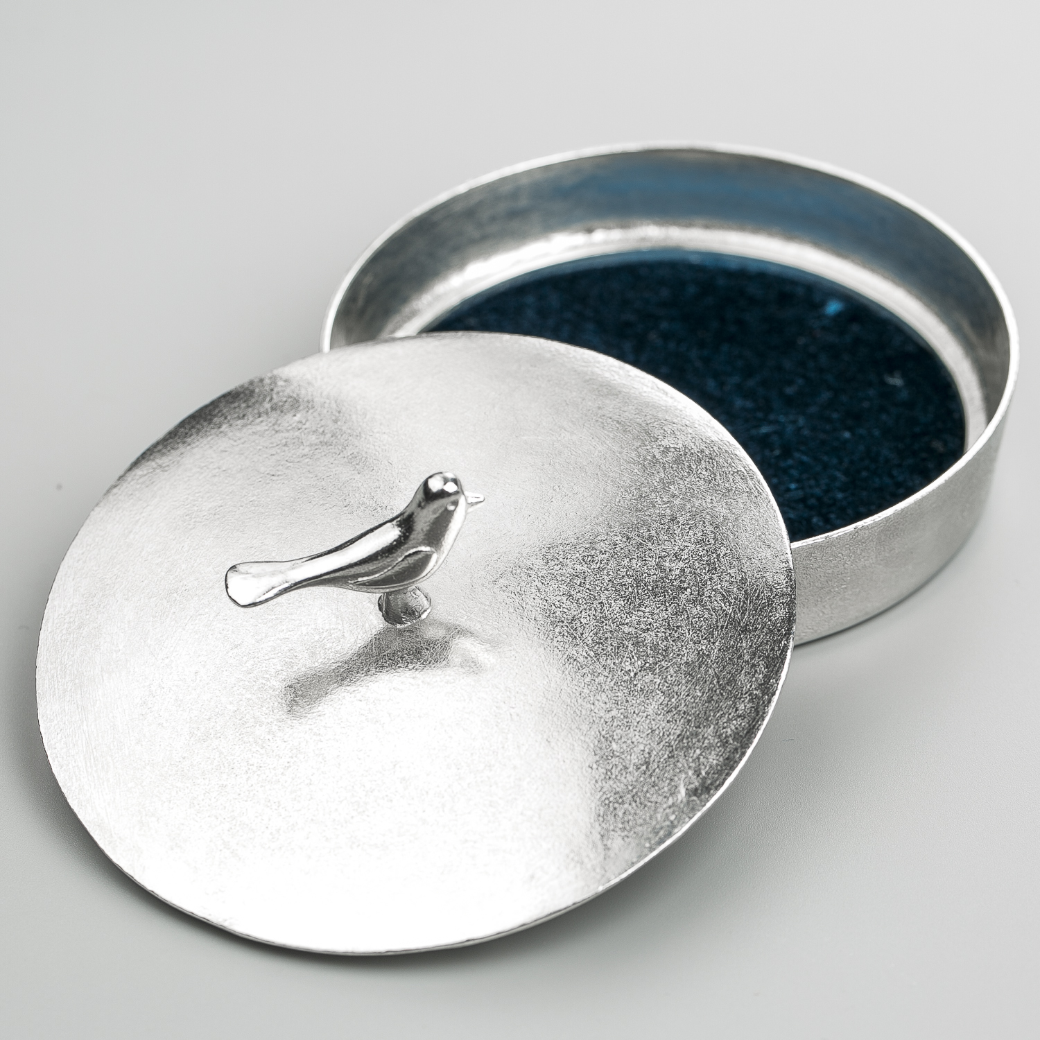 英国进口锡制珠宝盒-Lancaster and Gibbings鸟儿锡制珠宝盒