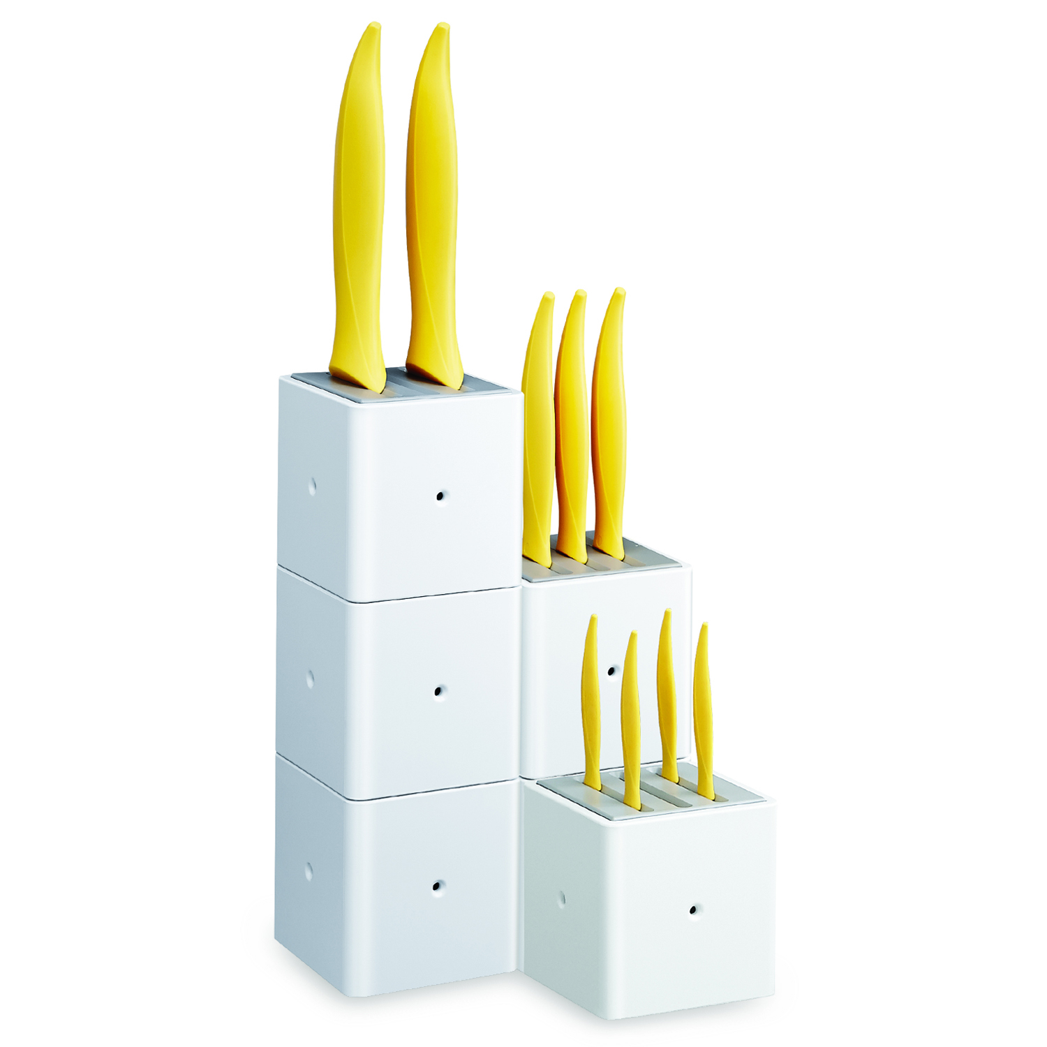 韩国进口不锈钢刀架-BUKCAL迷你厨房刀架组合套装 - 不锈钢刀架