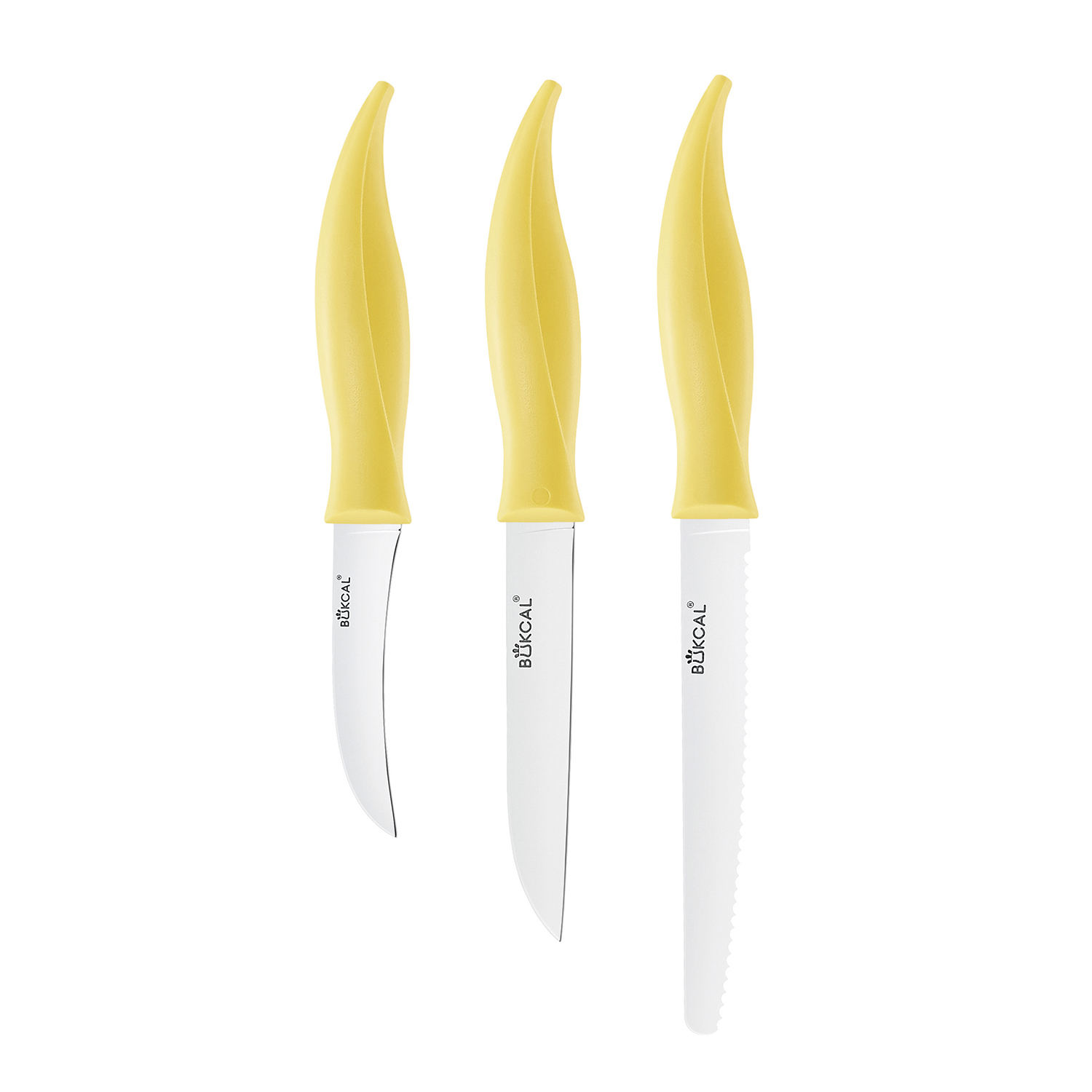 韩国进口多功能刀架-BUKCAL迷你厨房刀架三口二层设计