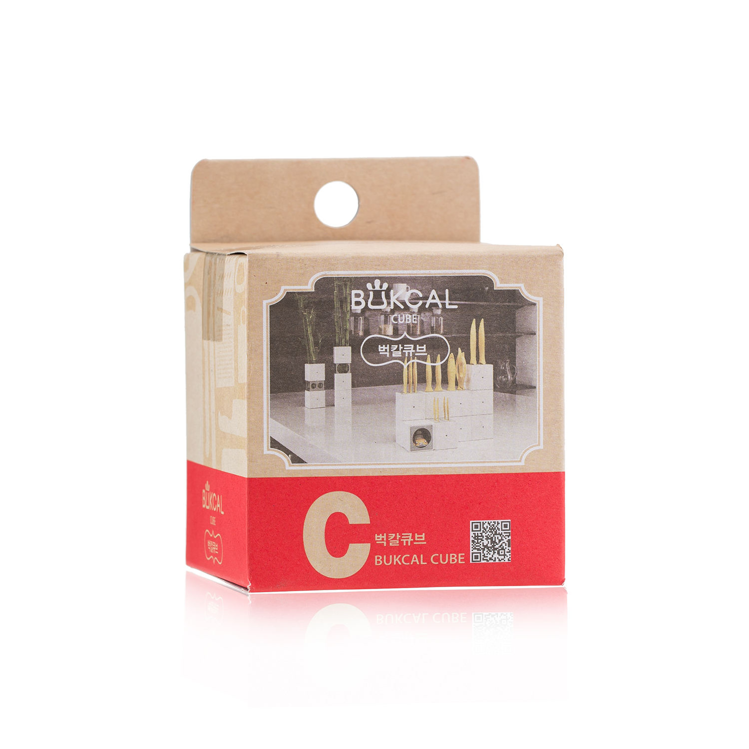 韩国进口厨房置物架刀架-BUKCAL迷你厨房刀架三口设计