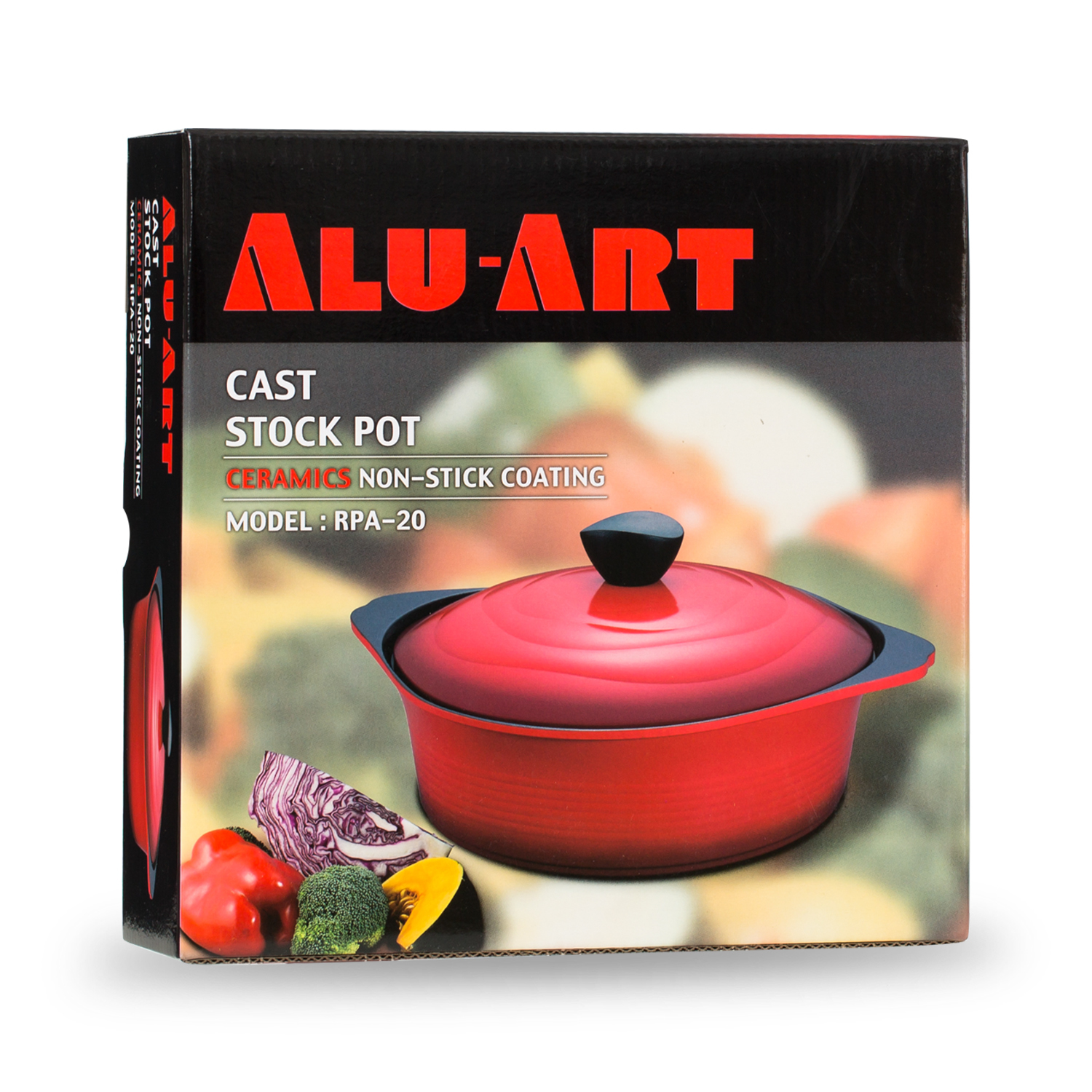 韩国进口紫砂炖锅-Aluart陶瓷涂层不粘炖锅