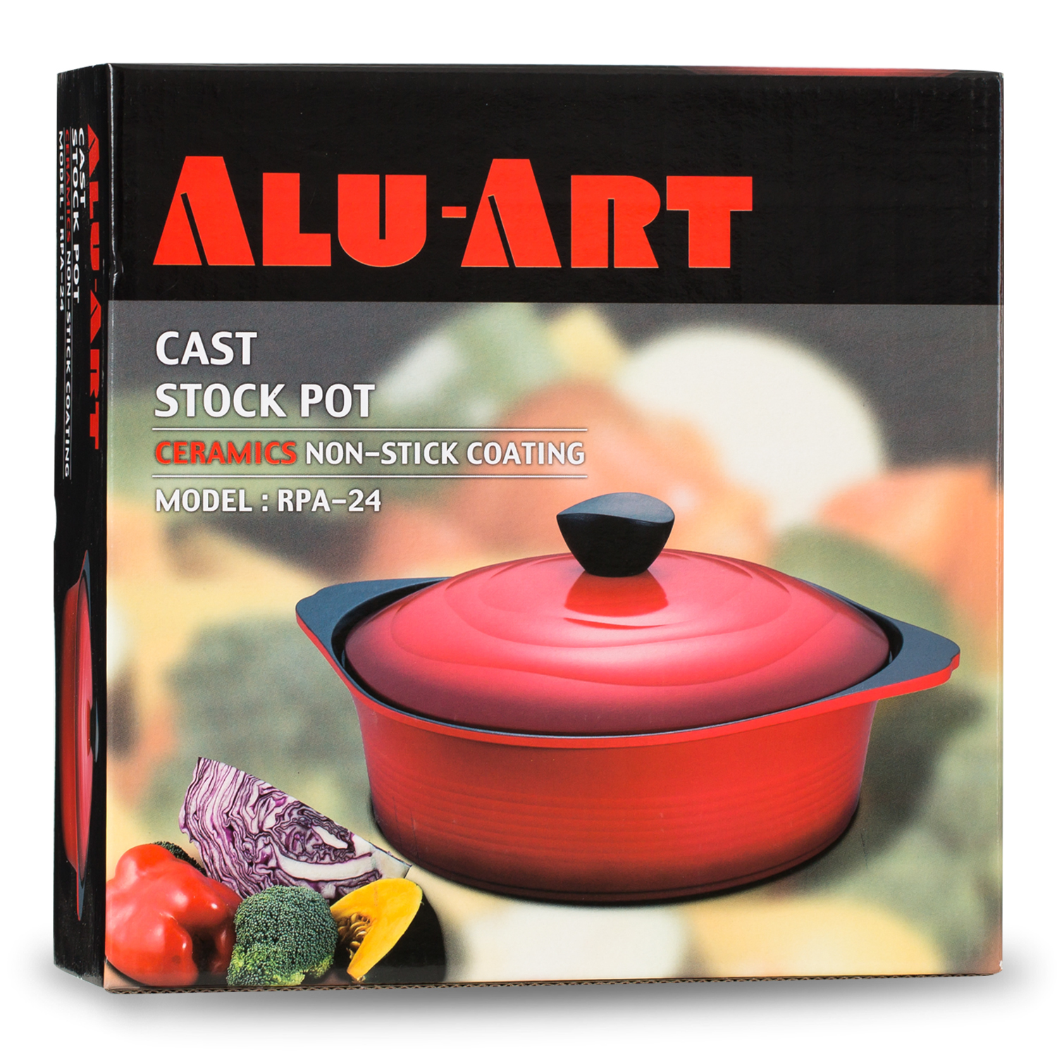 韩国进口特色炖锅-Aluart陶瓷涂层不粘炖锅