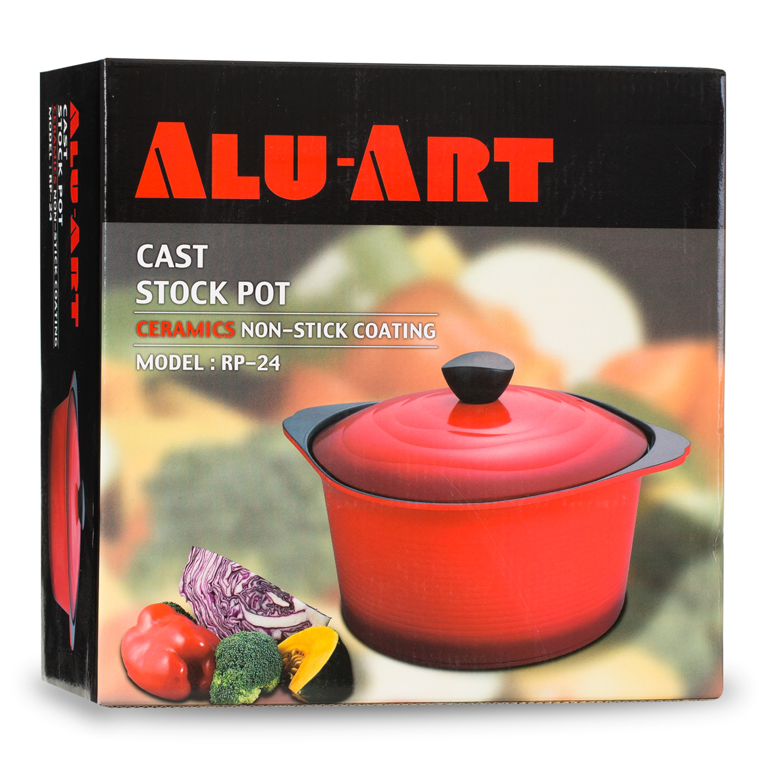 韩国进口陶瓷炖锅-Aluart陶瓷涂层不粘炖锅