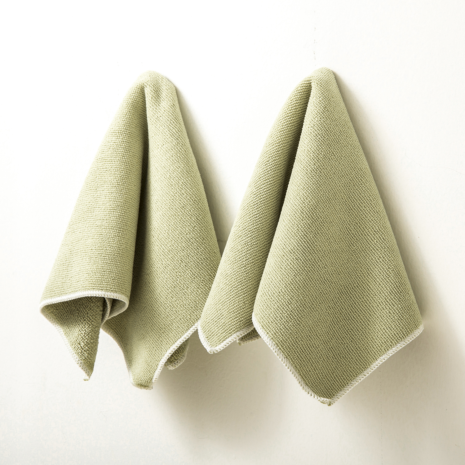 韩国进口多功能清洁布-Sunwooland超细纤维清洁布(2片浅绿)