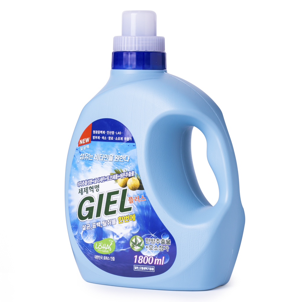 韩国进口除菌洗衣液-세제혁명GIEL液态洗衣液1300ml