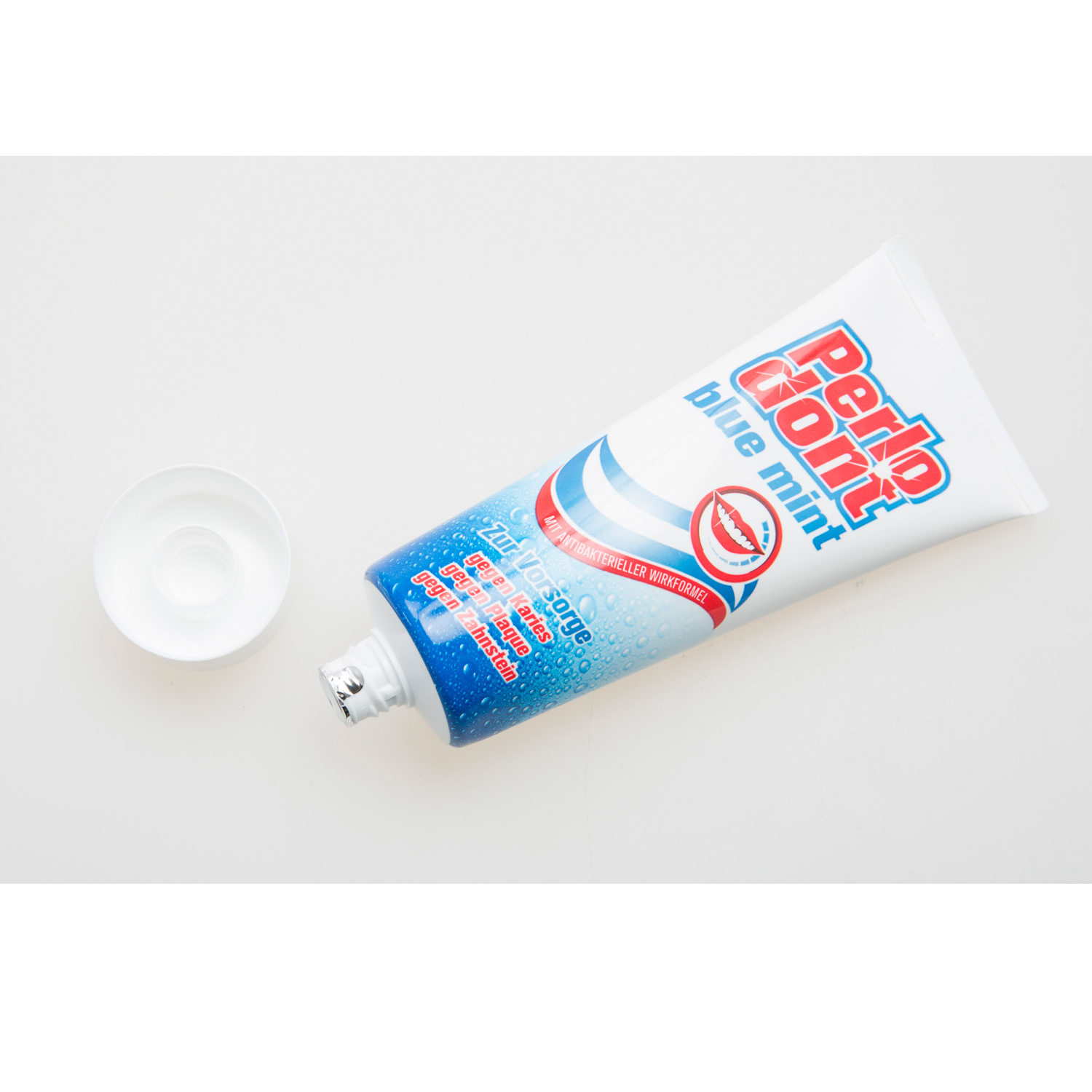 德国进口牙膏-Perlodont蓝薄荷全方位防护清爽