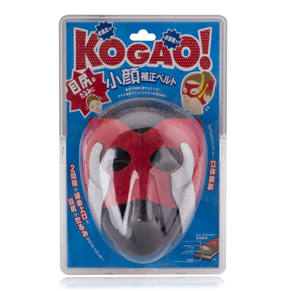 日本进口物理瘦脸带-Cogit 瘦脸美颜带 针对鱼尾纹 脸围57-68cm