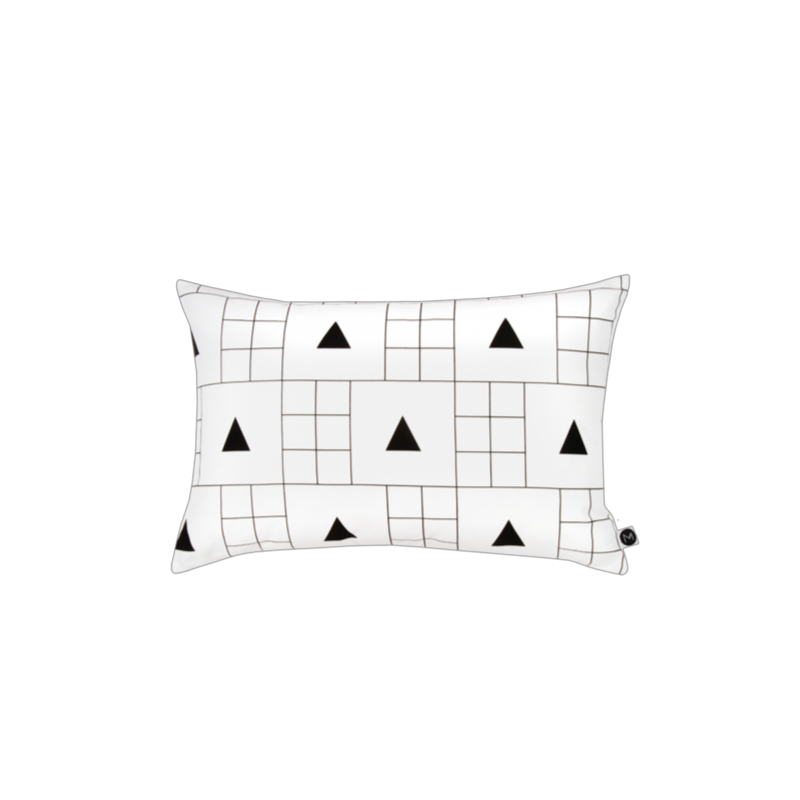 新西兰原产Design Ministry三角网格枕套床品枕头套 新西兰原产Design Ministry三角网格枕套床品枕头套
