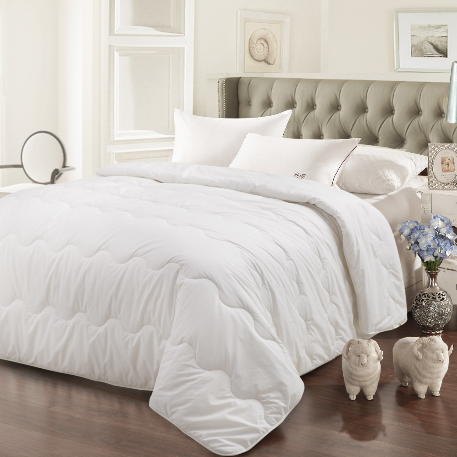 新西兰进口羊毛被-Moemoe100%羊毛被加大国王