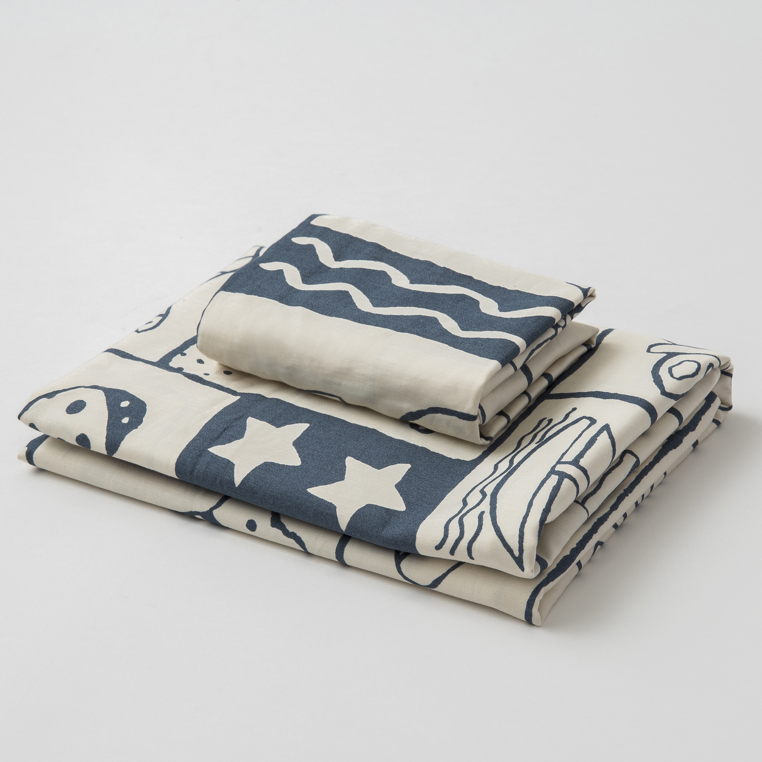 德国进口婴儿枕套被套-Mudis天然有机棉天然婴儿两件套（被套，枕套） - 婴儿枕套被套