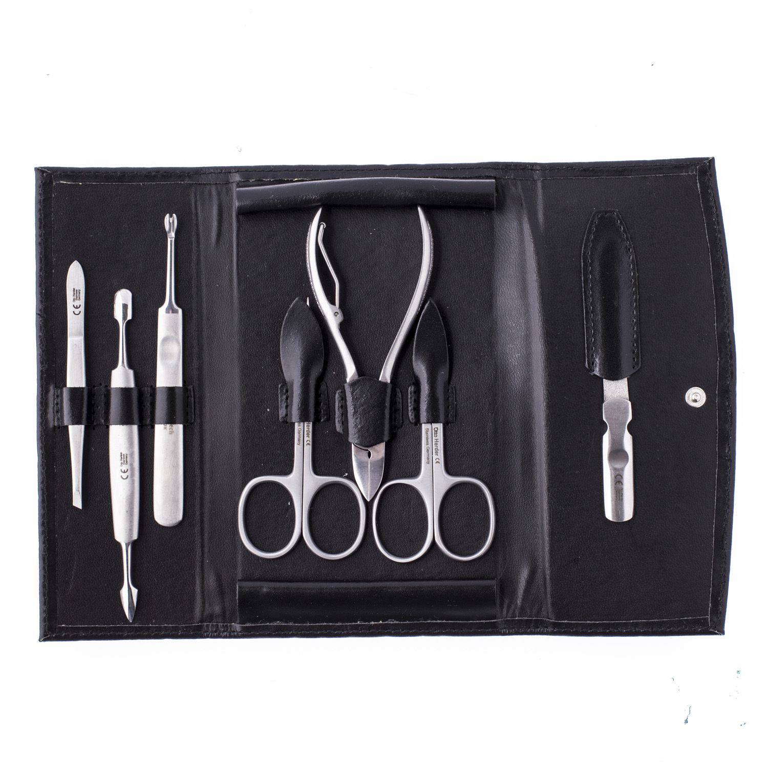 德国进口全套指甲剪-OttoHerder索林根产不锈钢指甲护理套装