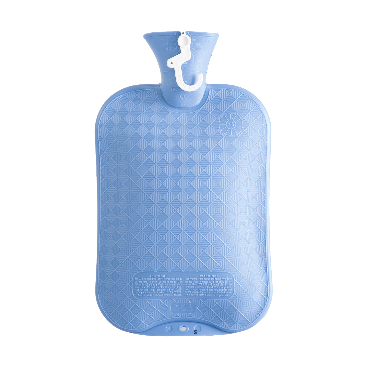 德国进口小热水袋-Fashy斜条纹热水袋